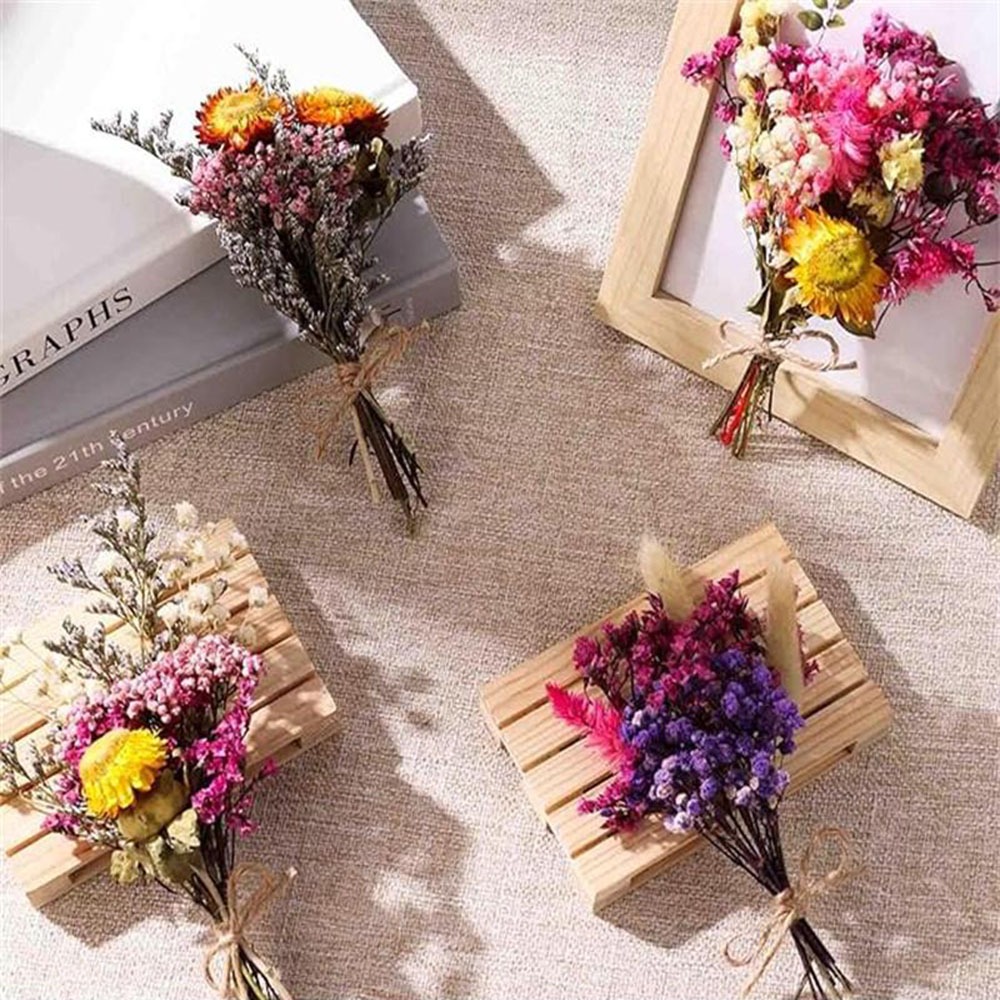 Baby Breath Dried - Mini Ramo de Flores Secas de