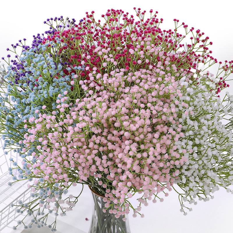 Ramo de flores artificiales pa - Baby Breath Dried reseña y precio