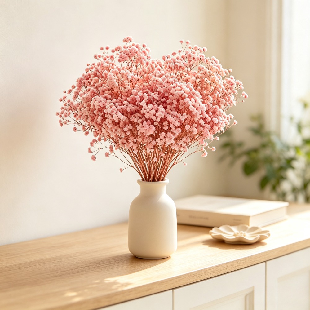 Ramo de Gypsophila Rosa Natura - Baby Breath Dried reseña y precio