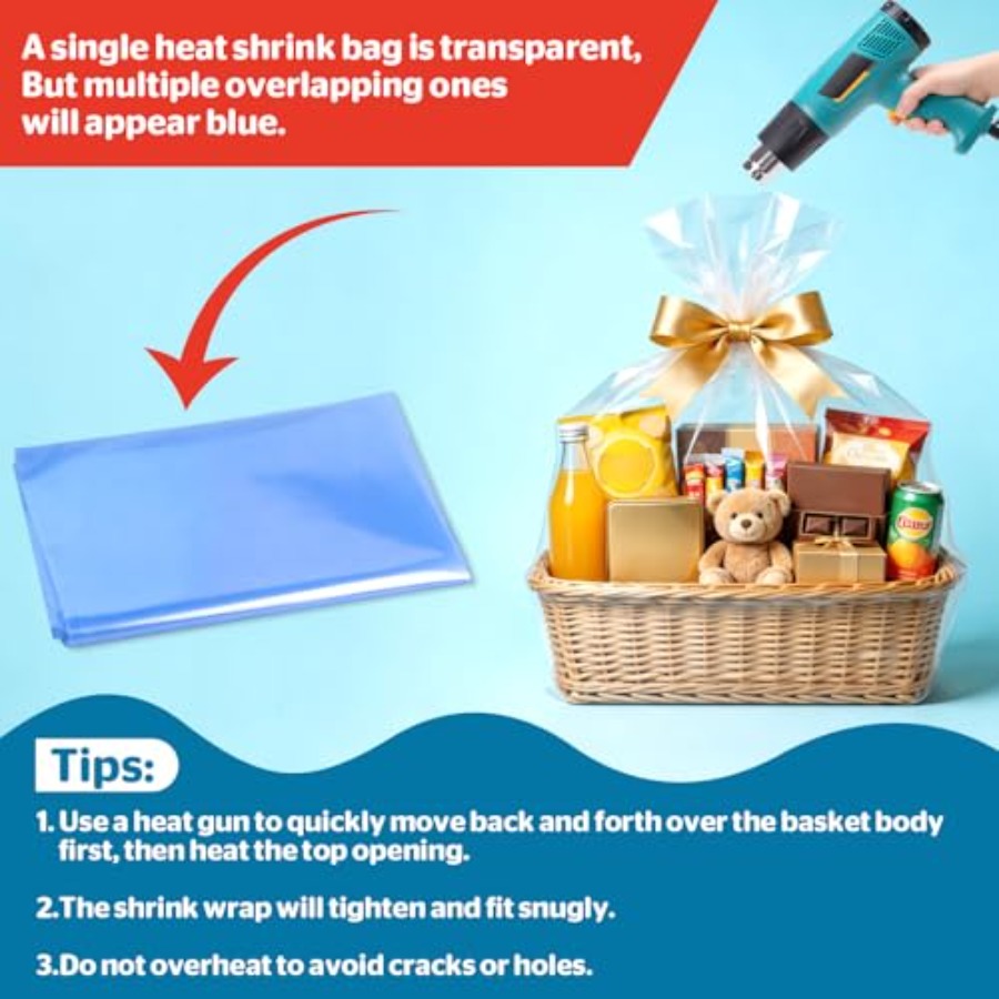 Paquete de 5 Bolsas de Celofán - Cellophane Wrap Clear reseña y precio