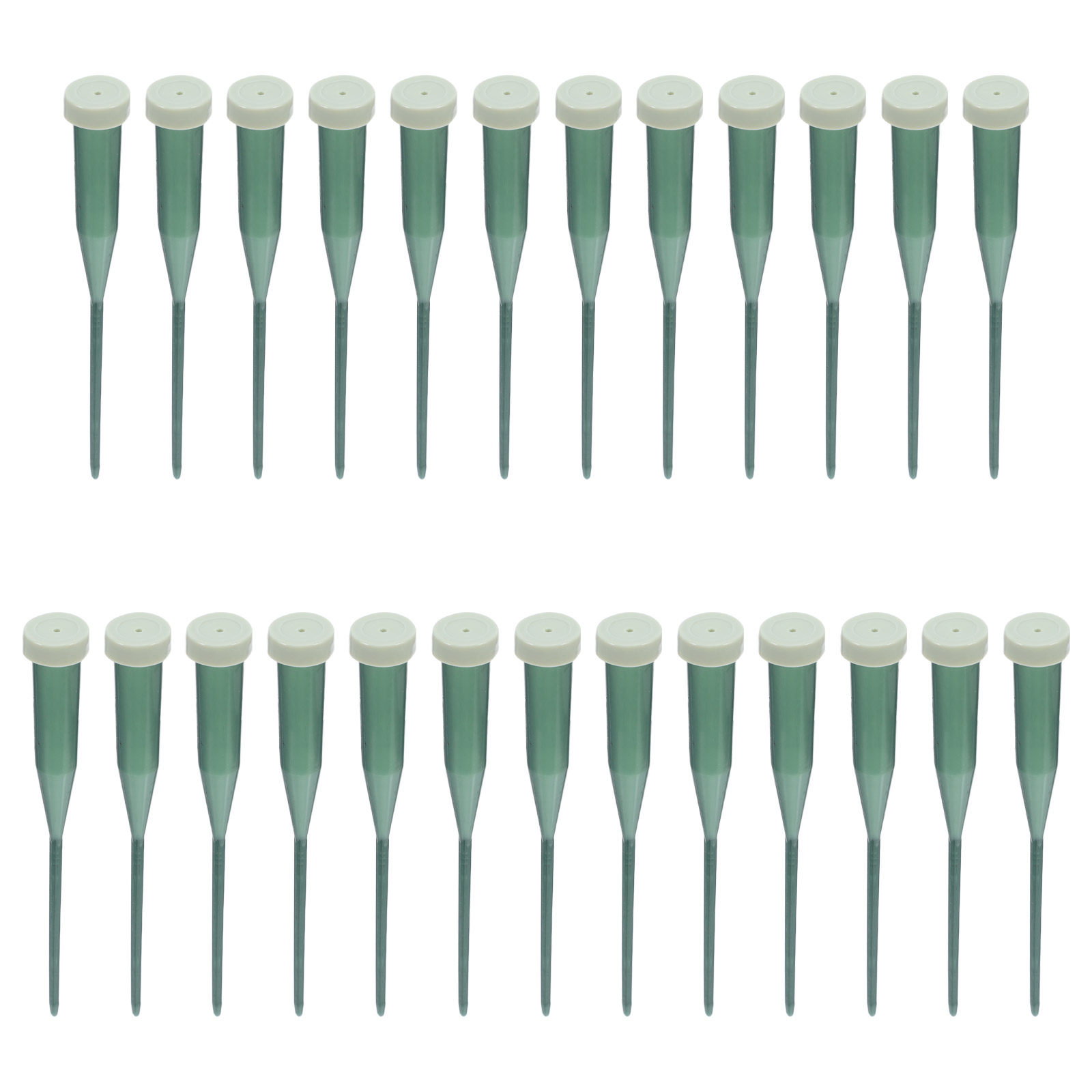 25 Tubos Florales Verdes de Pl - Supply For Florist reseña y precio
