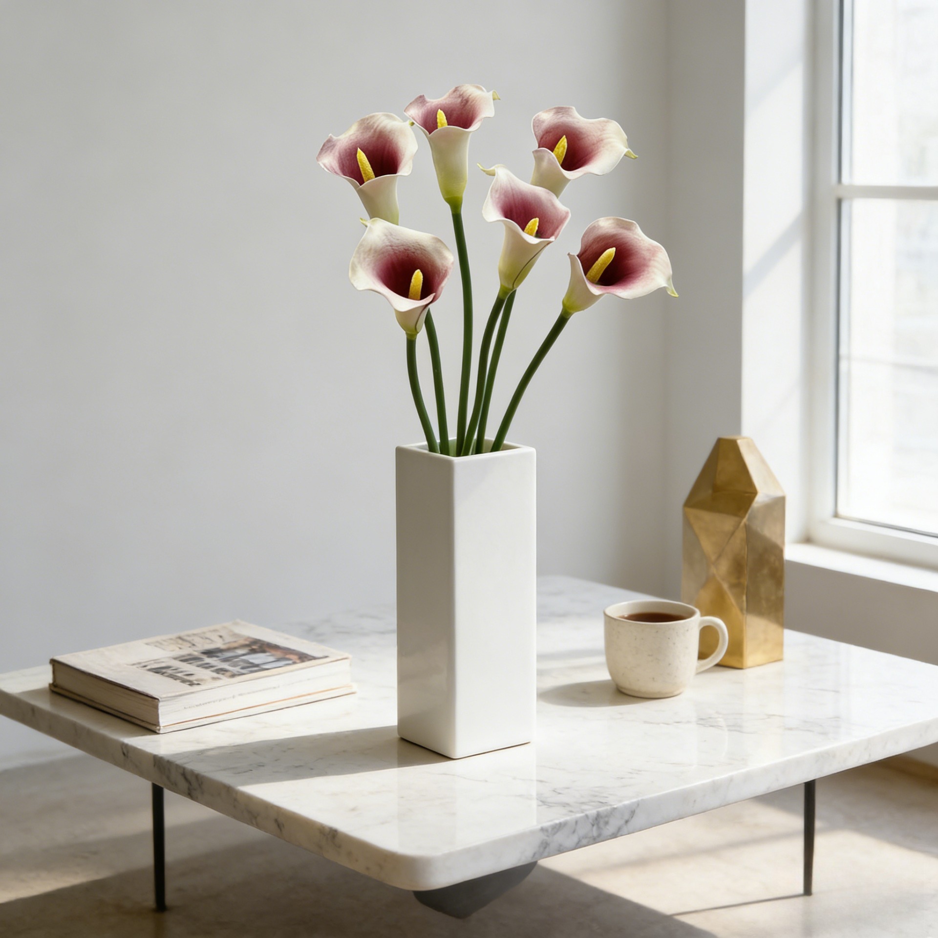 Flor Artificial de Lirio de Ca - Supply For Florist reseña y precio