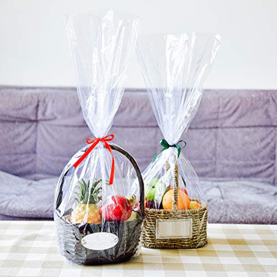 Bolsas de celofán transparente - Cellophane Wrap Clear reseña y precio