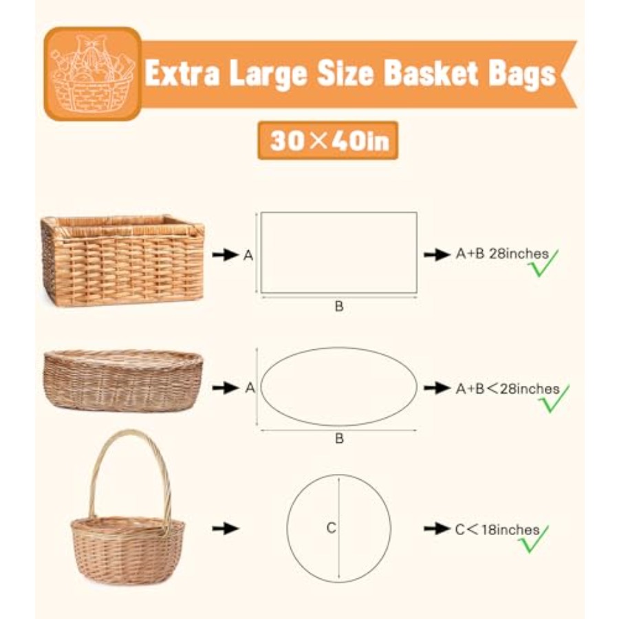 Paquete de 6 Bolsas de Celofán - Cellophane Wrap Clear reseña y precio